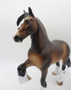 Catch My Eye - OOAK - Dappled Bay Heavy Draft by Sheryl Leisure - Best Offers 2/20/23