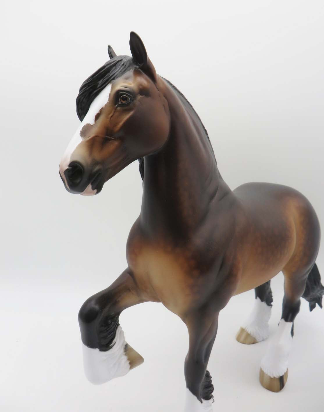 Catch My Eye - OOAK - Dappled Bay Heavy Draft by Sheryl Leisure - Best Offers 2/20/23