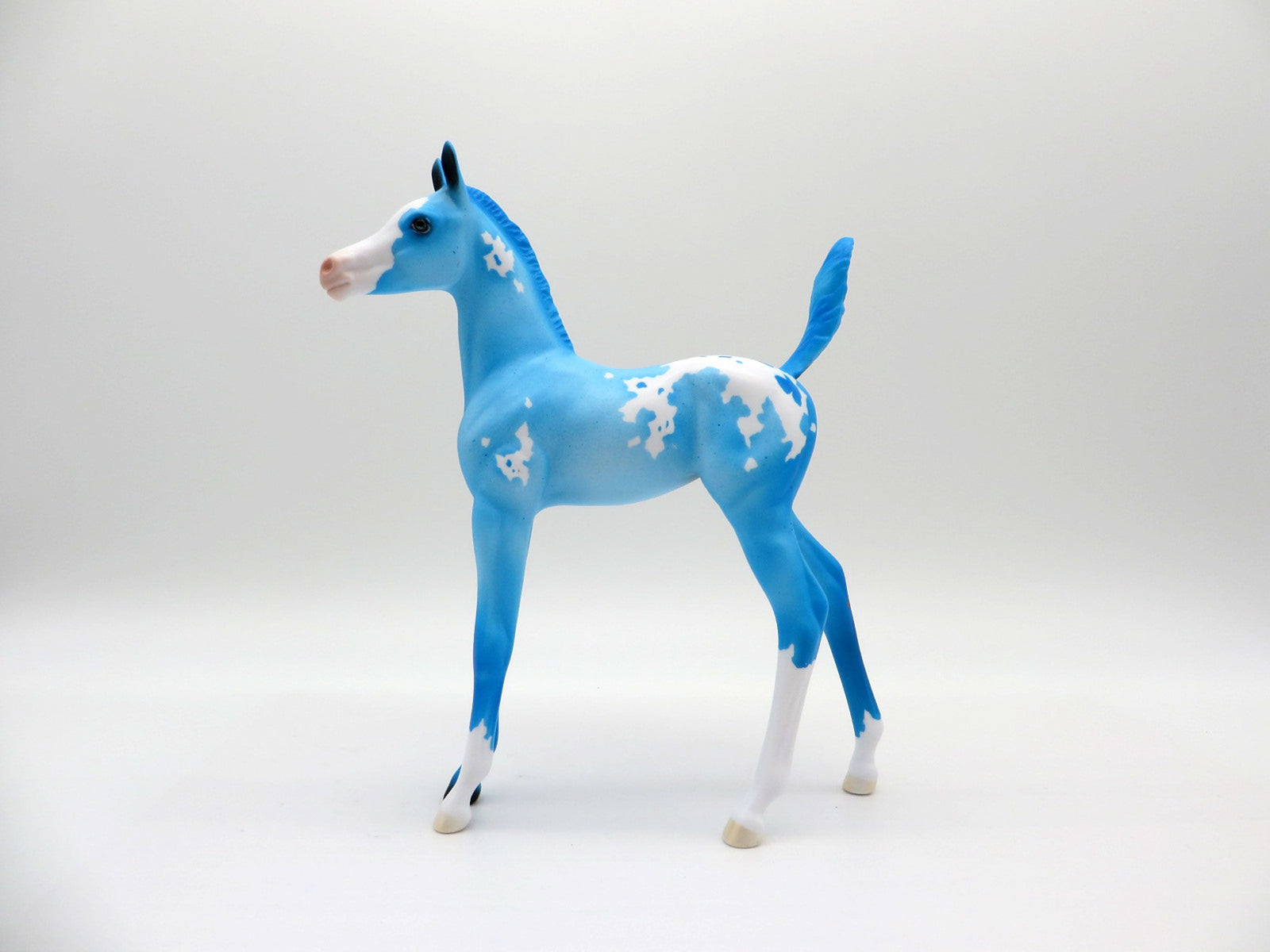 CERULEAN-OOAK DECO ARABIAN FOAL Easter 2021