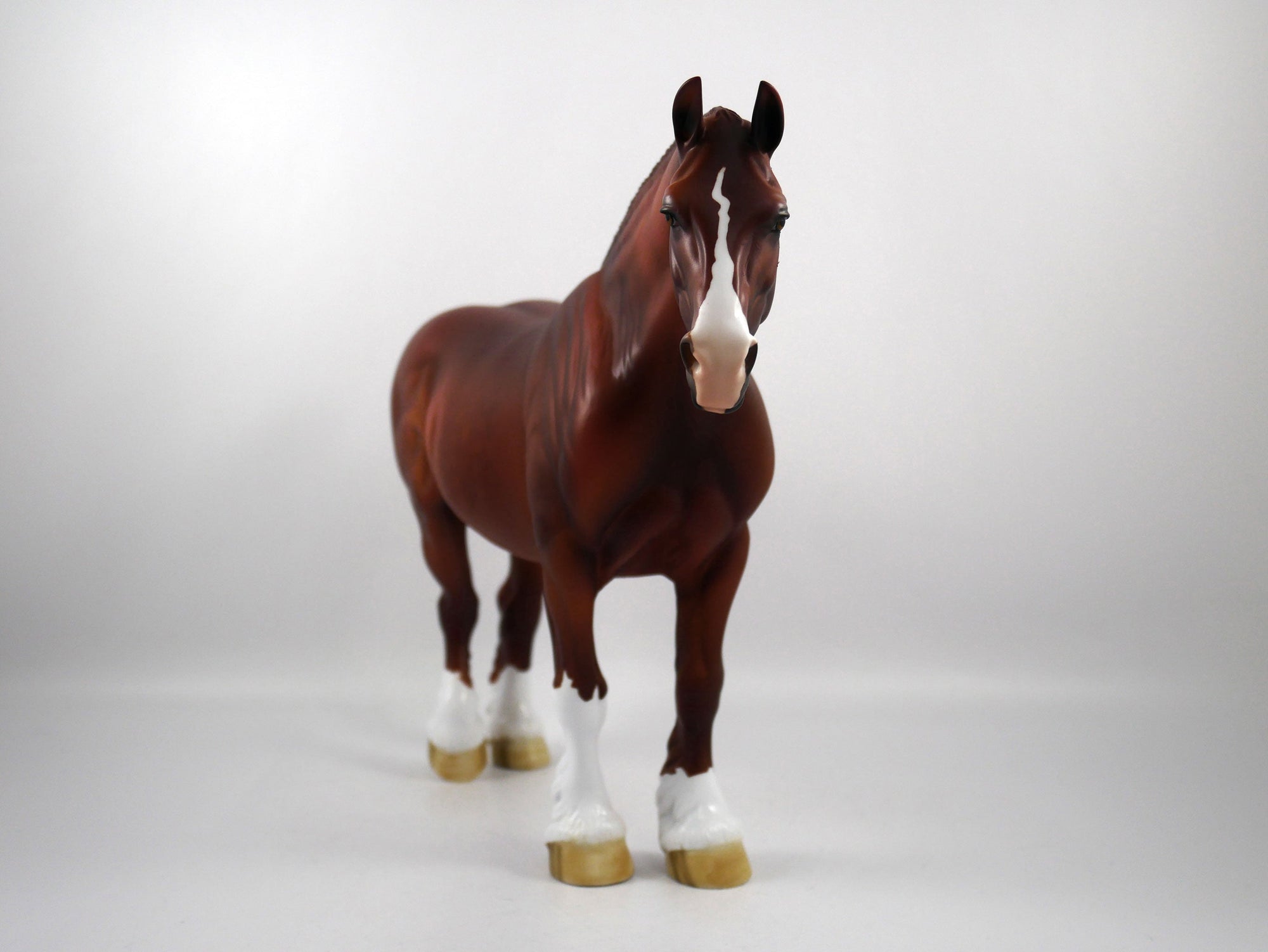 CHARGER-OOAK  Dapple Chestnut Heavy Draft Mare SB21
