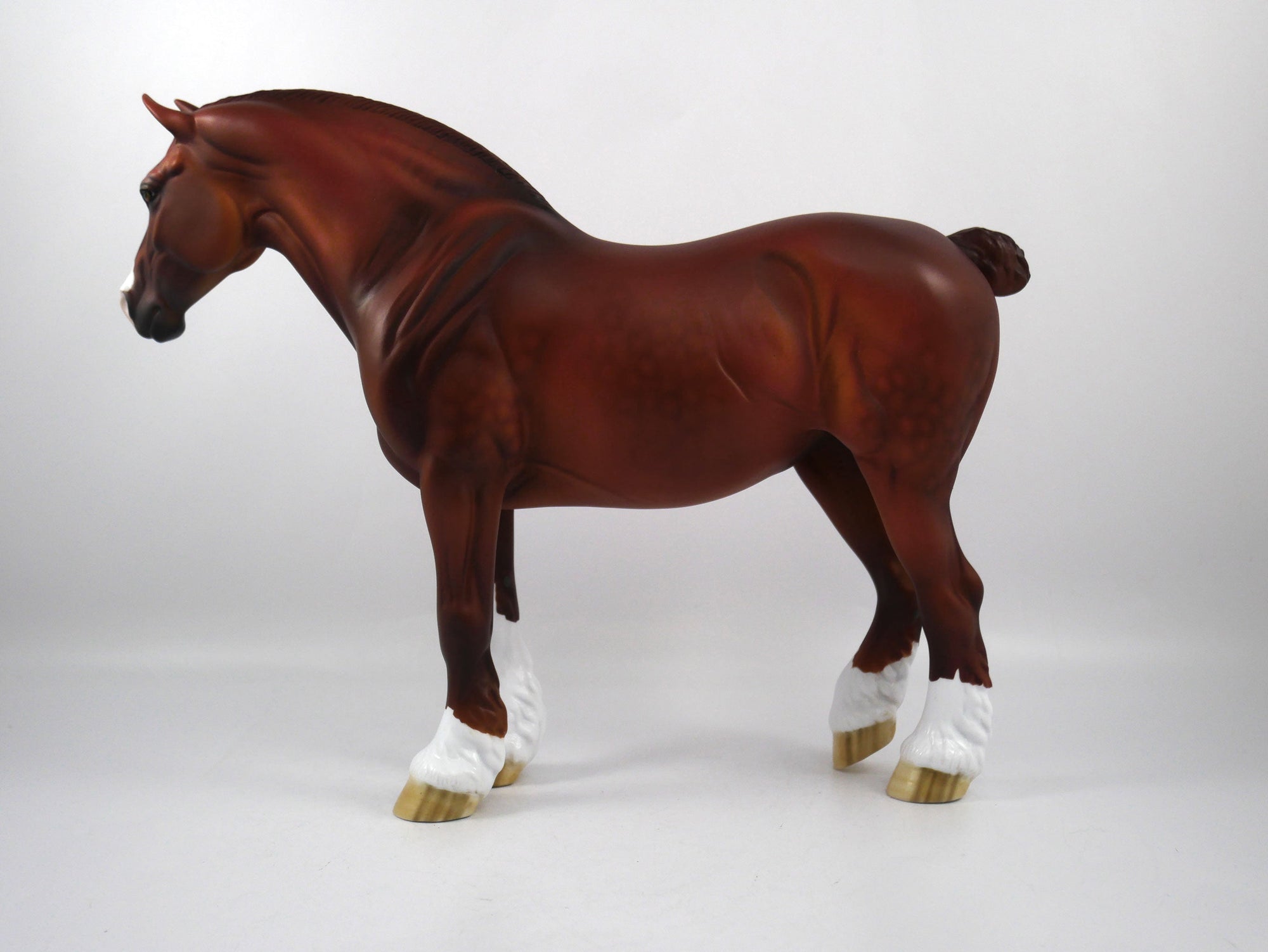 CHARGER-OOAK  Dapple Chestnut Heavy Draft Mare SB21