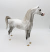 Charlie Snead - OOAK - Dapple Grey Arabian Stallion by Sheryl Leisure - Best Offers 12/12/22