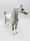 Charlie Snead - OOAK - Dapple Grey Arabian Stallion by Sheryl Leisure - Best Offers 12/12/22