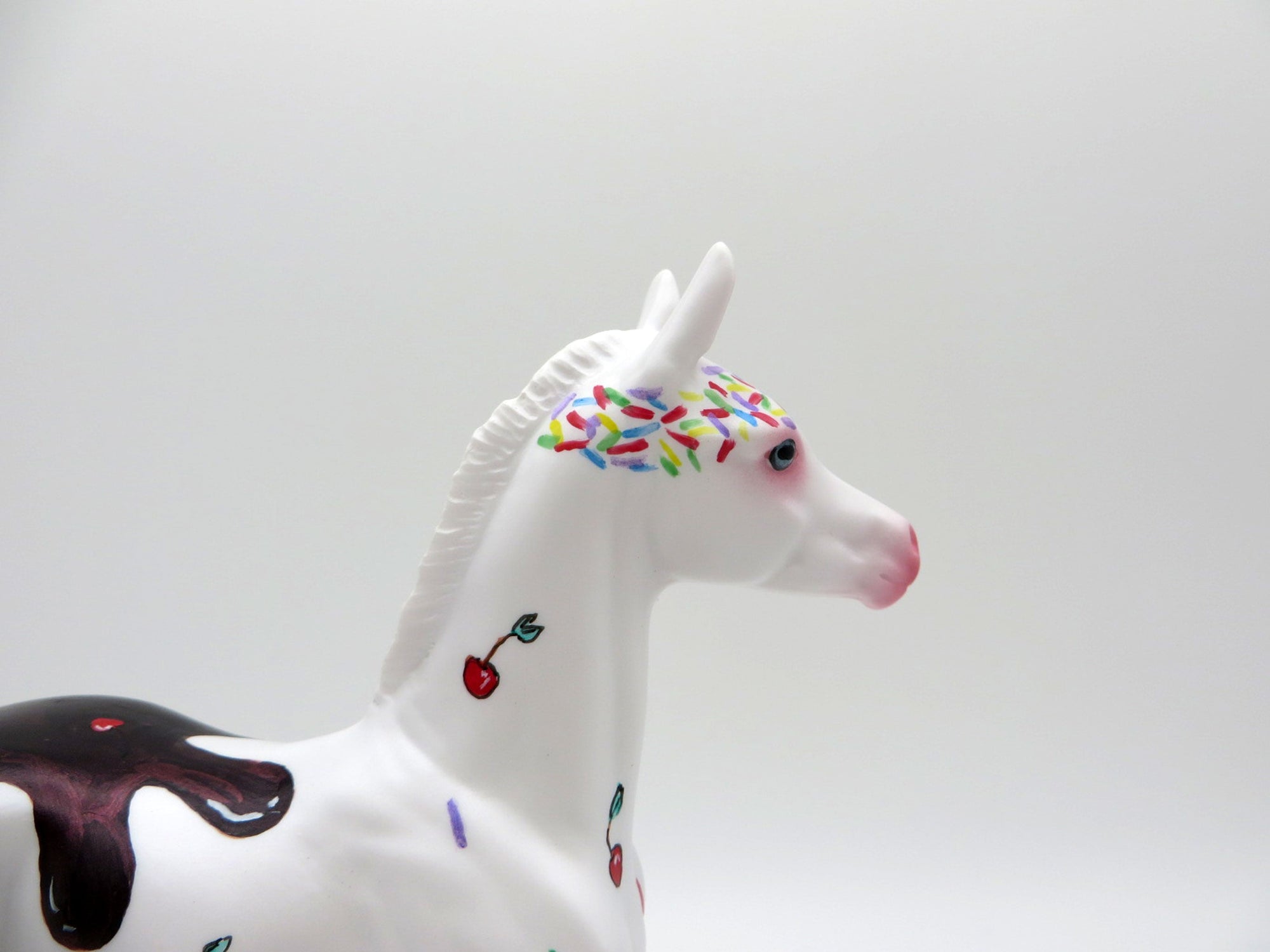 Cherry Sprinkles-OOAK Arabian Foal Painted By Jas Fanning  7/23/21