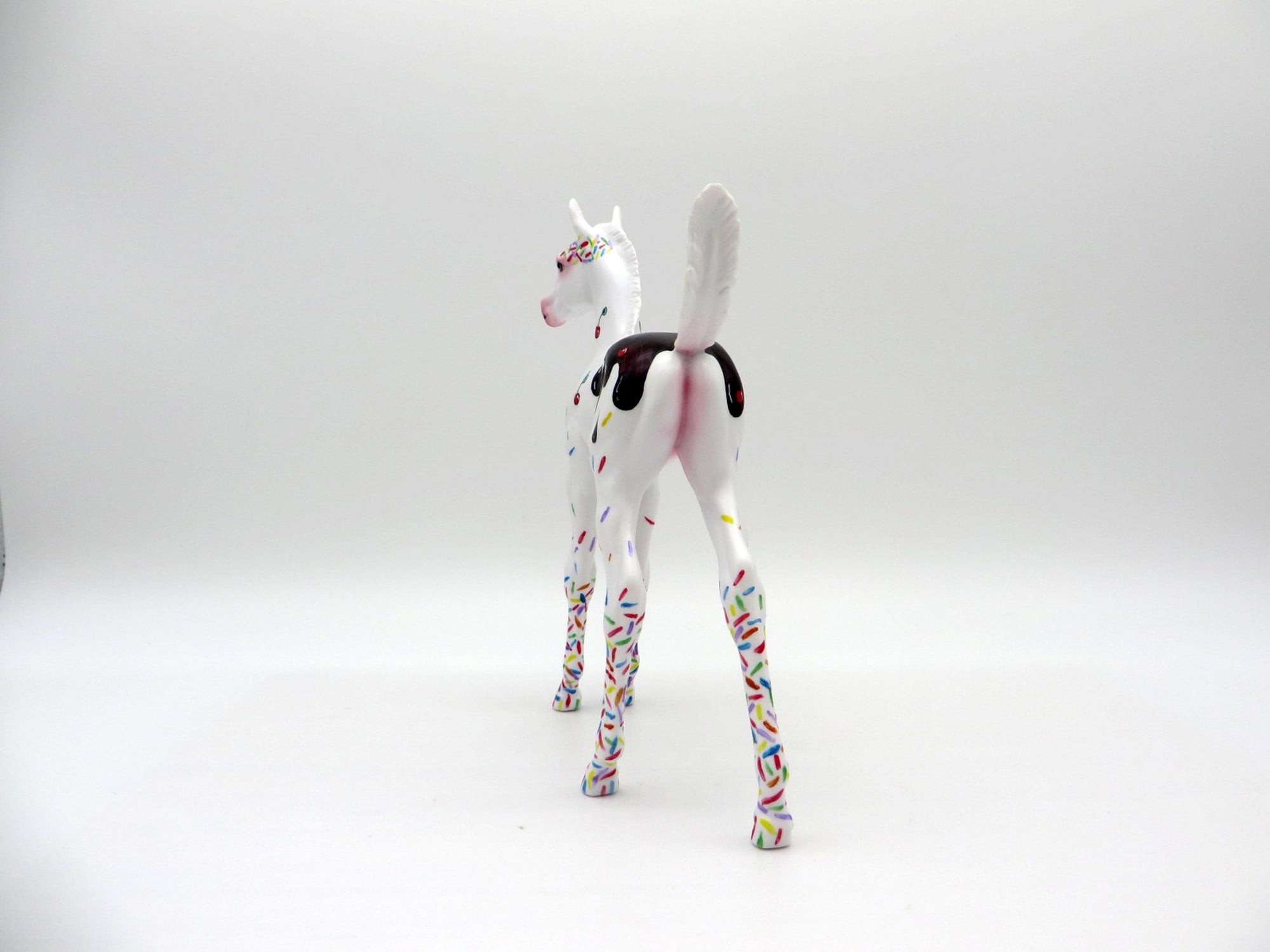 Cherry Sprinkles-OOAK Arabian Foal Painted By Jas Fanning  7/23/21