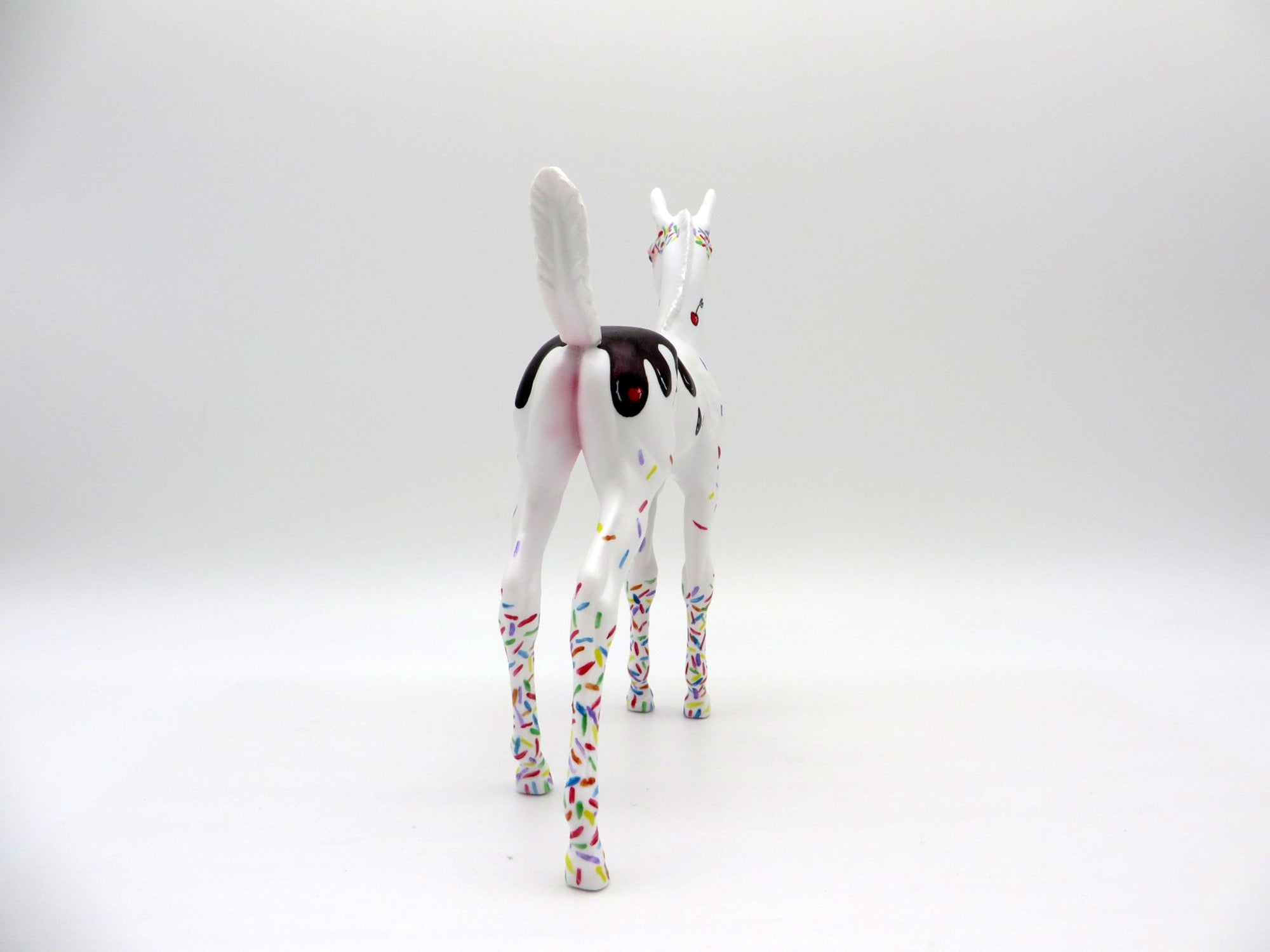 Cherry Sprinkles-OOAK Arabian Foal Painted By Jas Fanning  7/23/21
