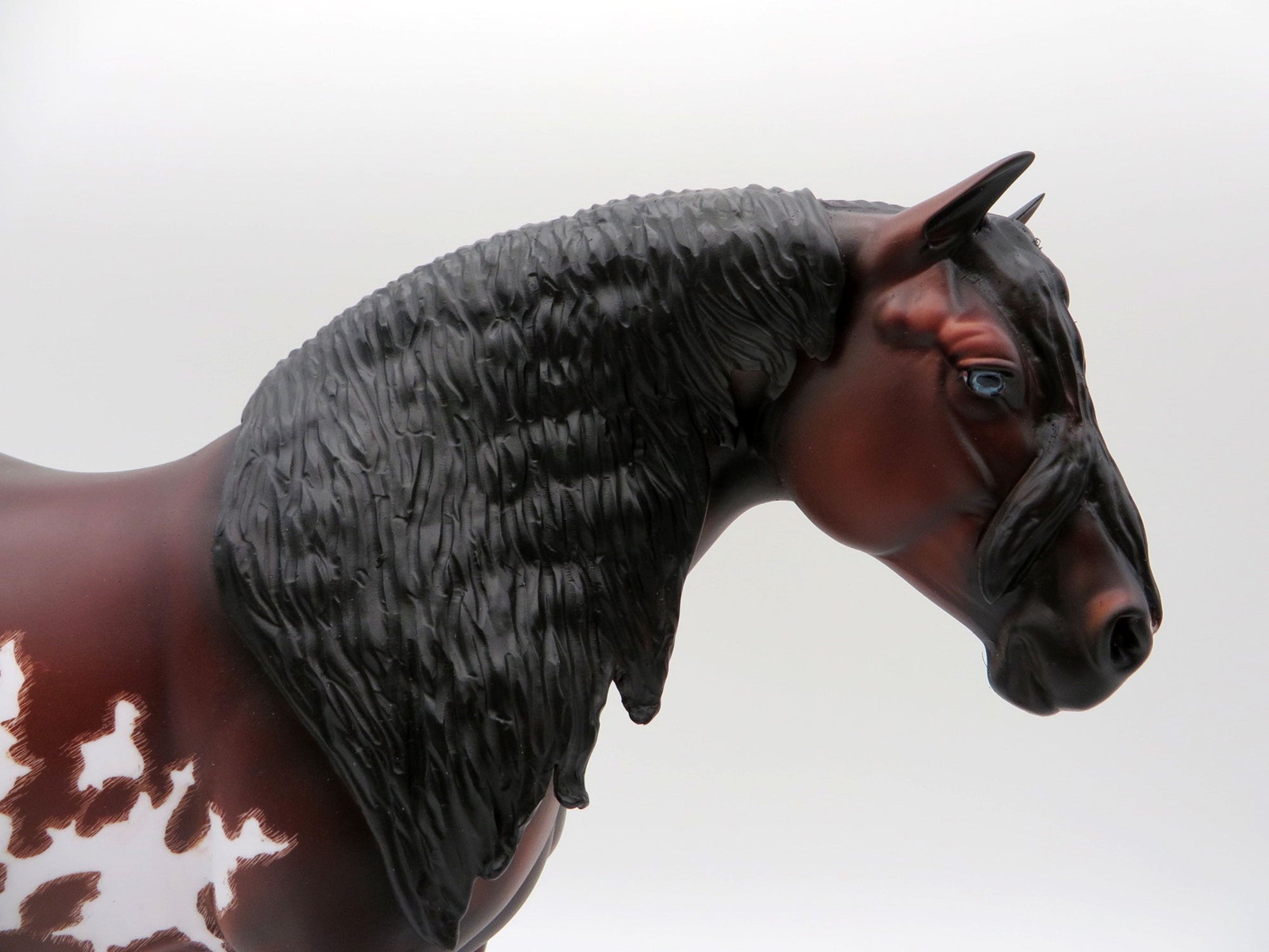 Flower-OOAK Etched Bay Pinto SHCF 2021