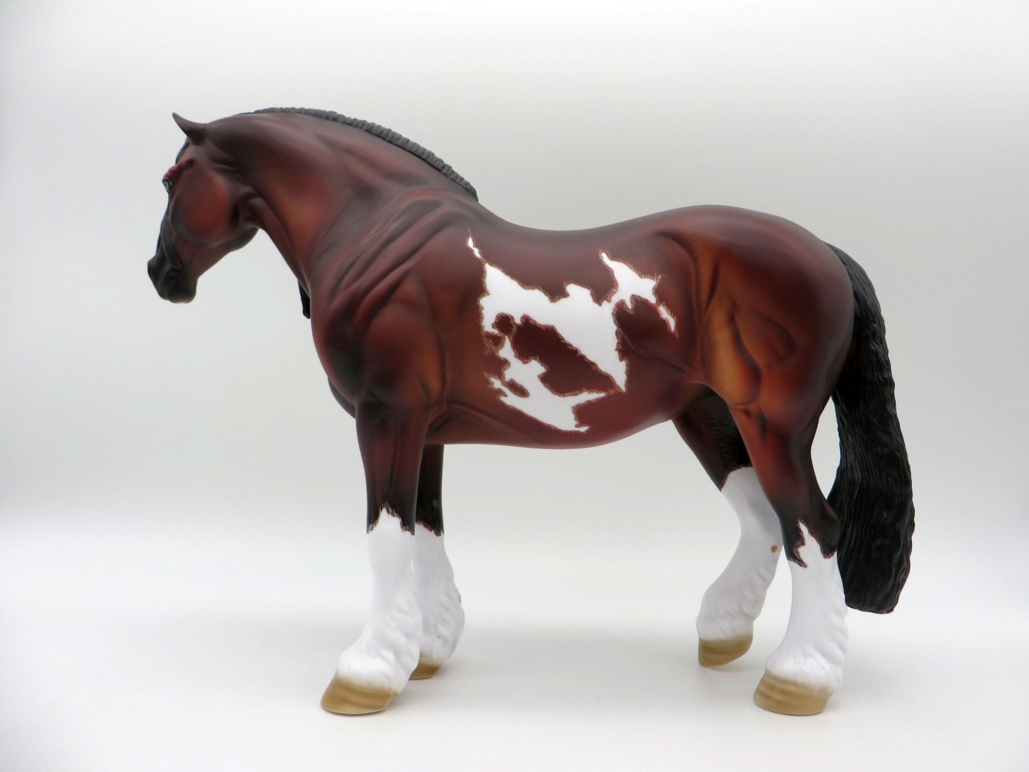 Flower-OOAK Etched Bay Pinto SHCF 2021