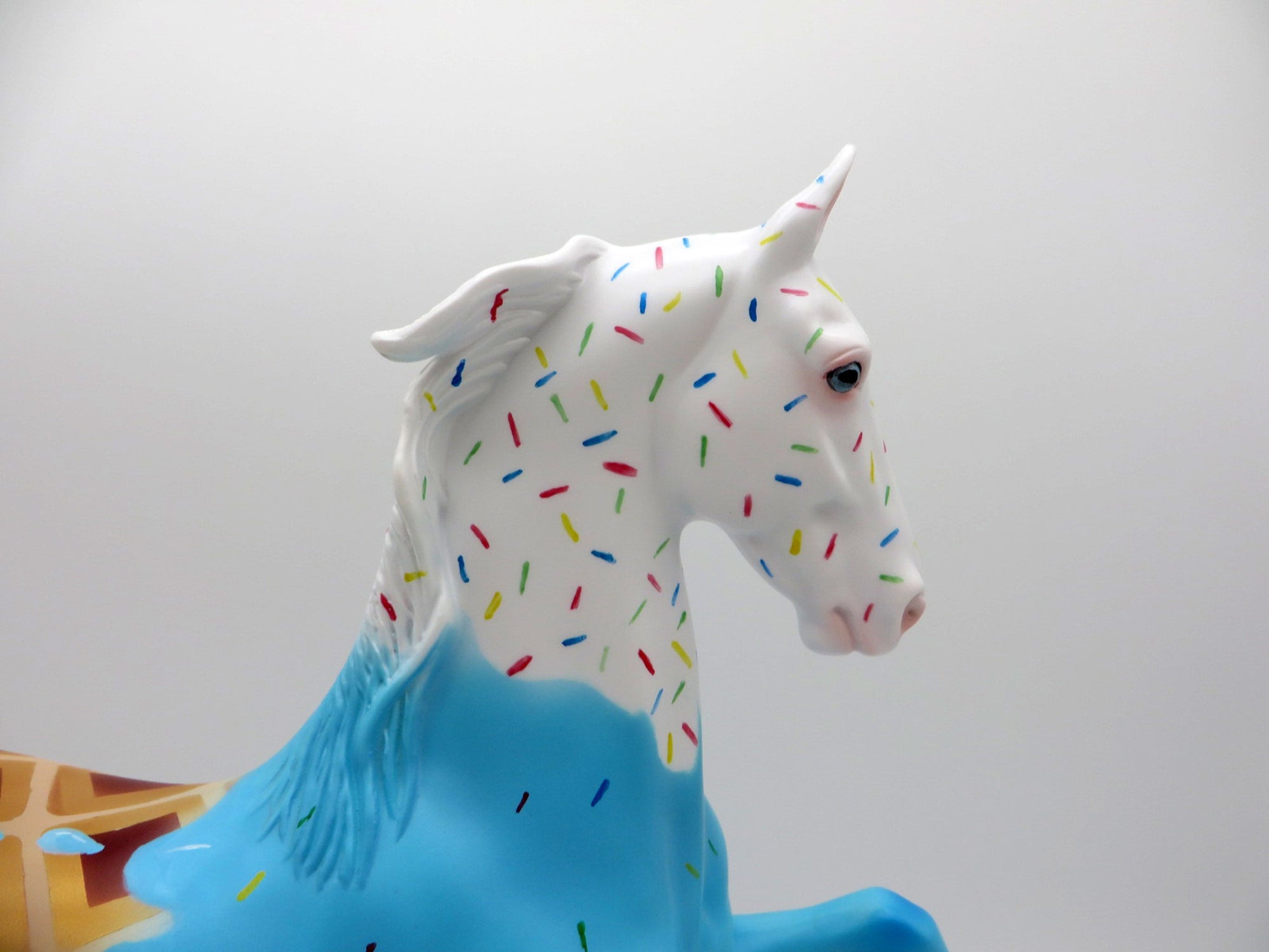 Cherry On Top-OOAK National Ice Cream Saddlebred Painted By Jas Fanning 7/23/21