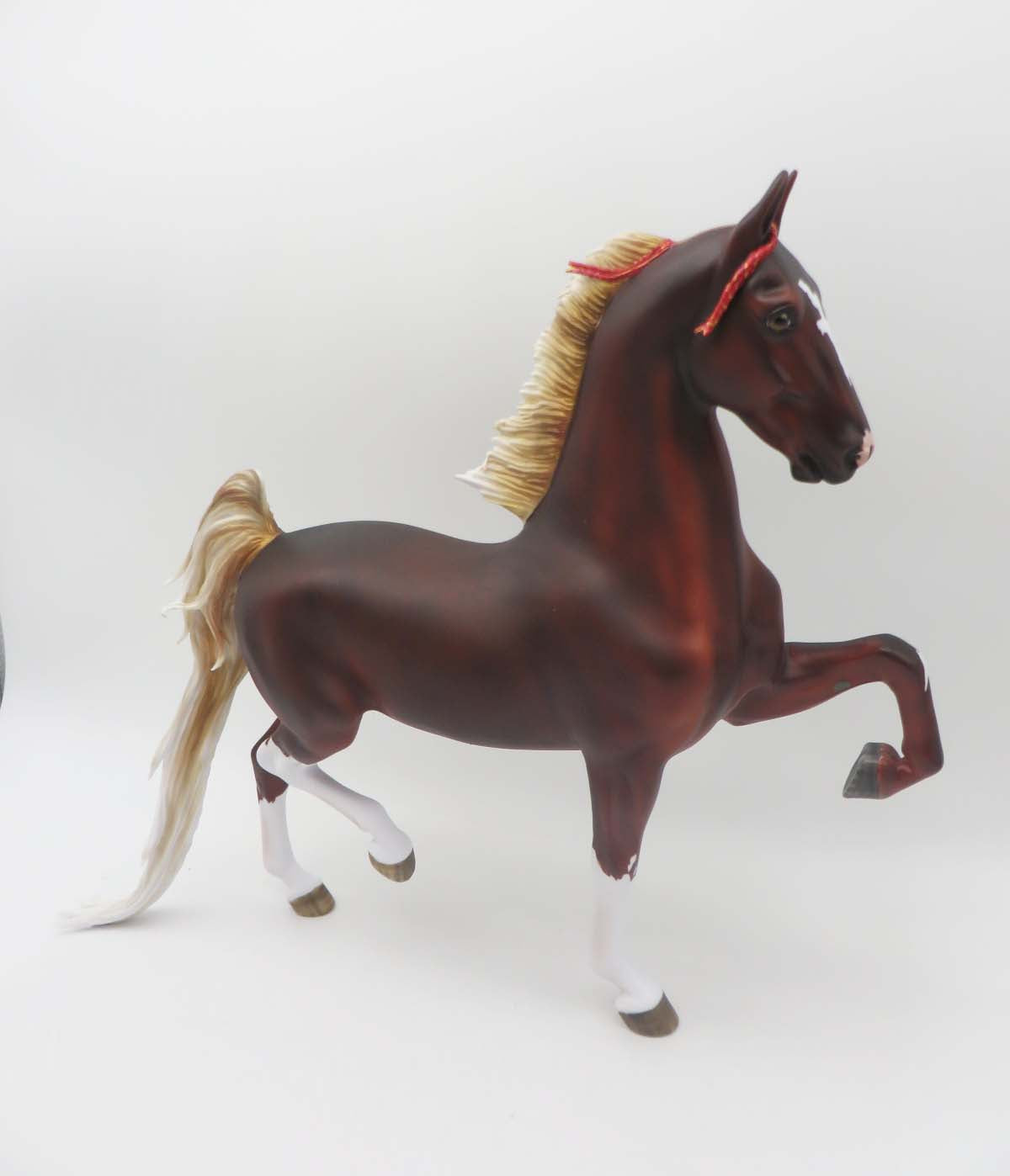 Cherry Bomb OOAK Flaxen Chestnut Custom Saddlebred By Myla Pearce Best Offer 5/15/23