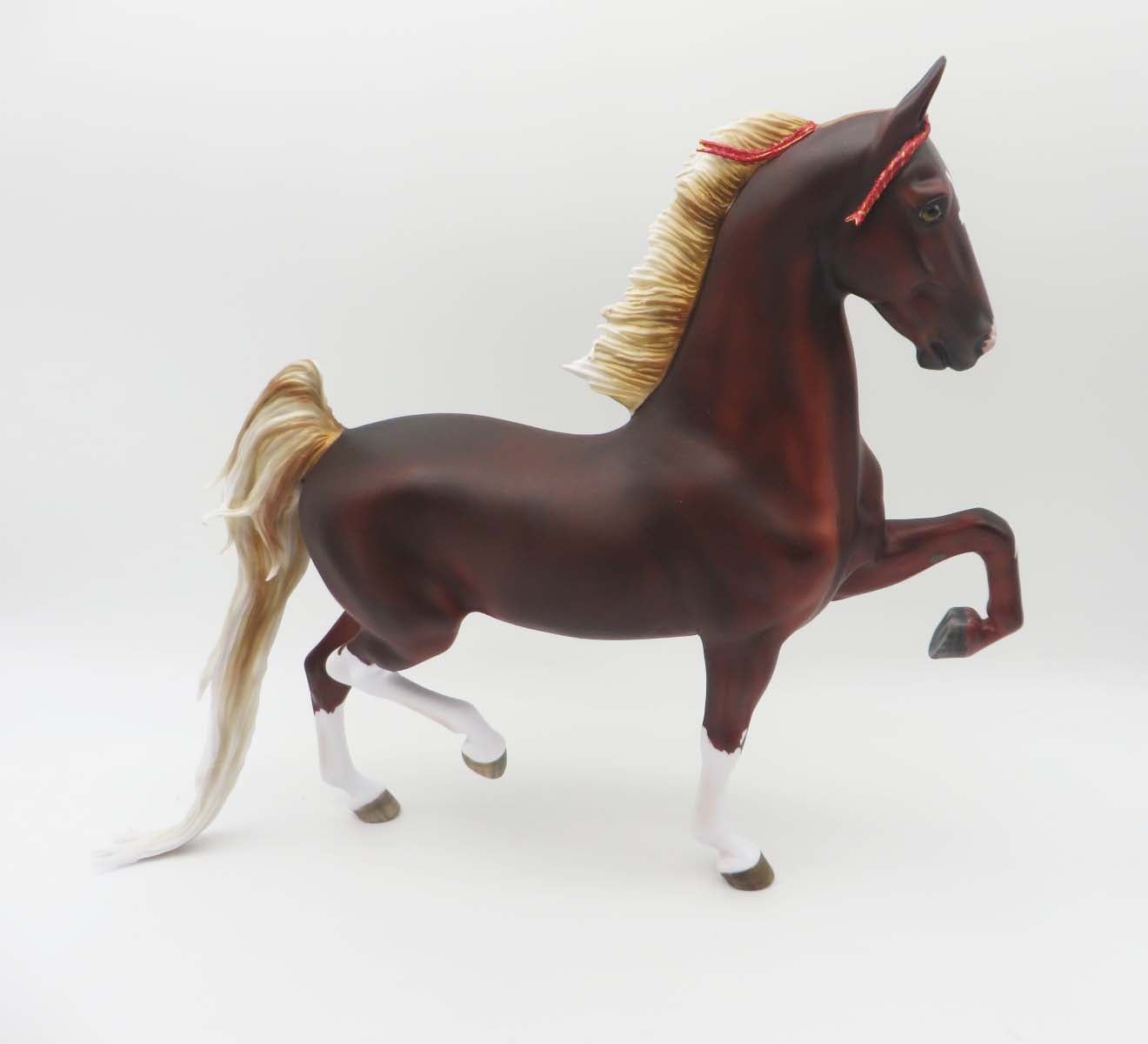 Cherry Bomb OOAK Flaxen Chestnut Custom Saddlebred By Myla Pearce Best Offer 5/15/23