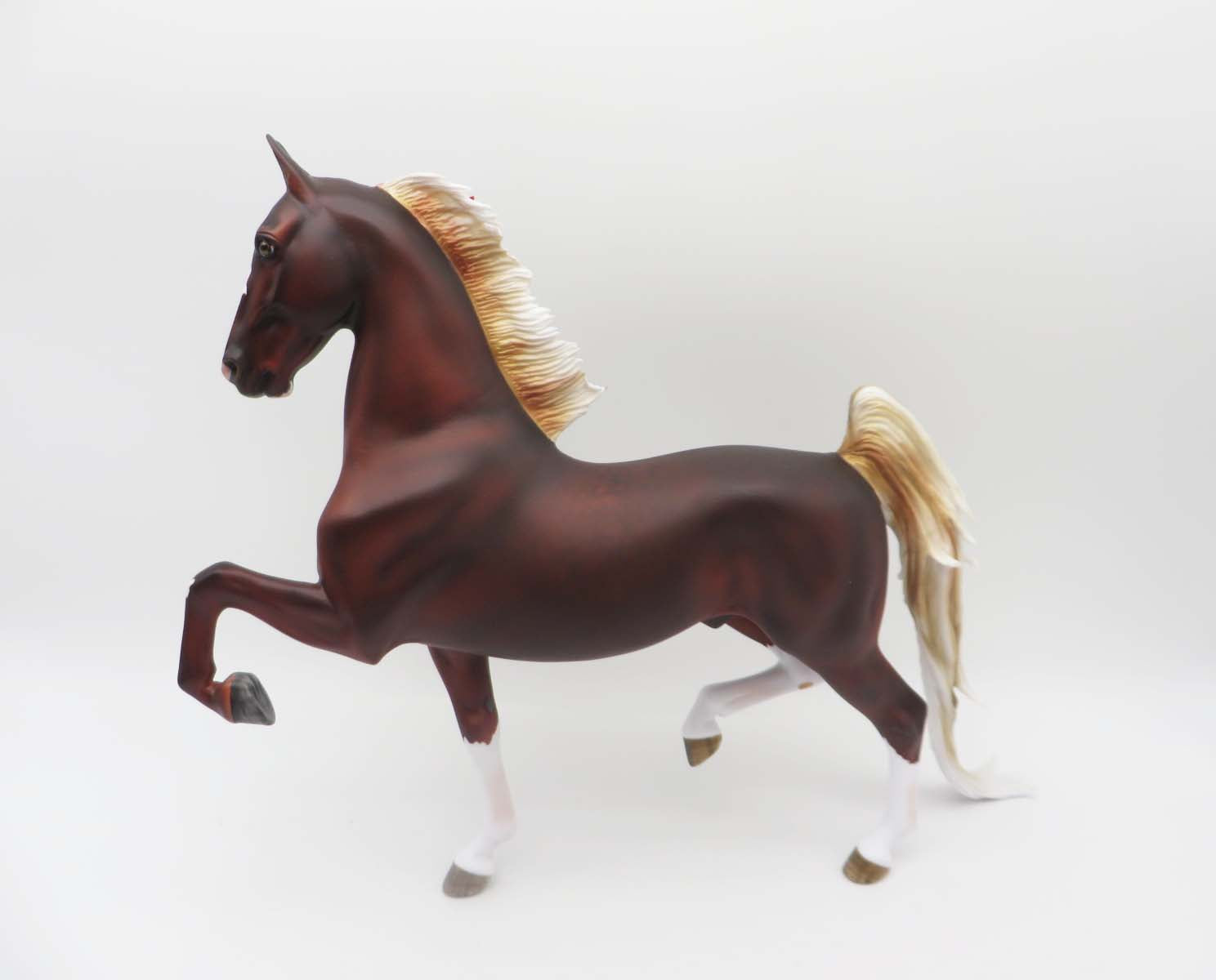 Cherry Bomb OOAK Flaxen Chestnut Custom Saddlebred By Myla Pearce Best Offer 5/15/23