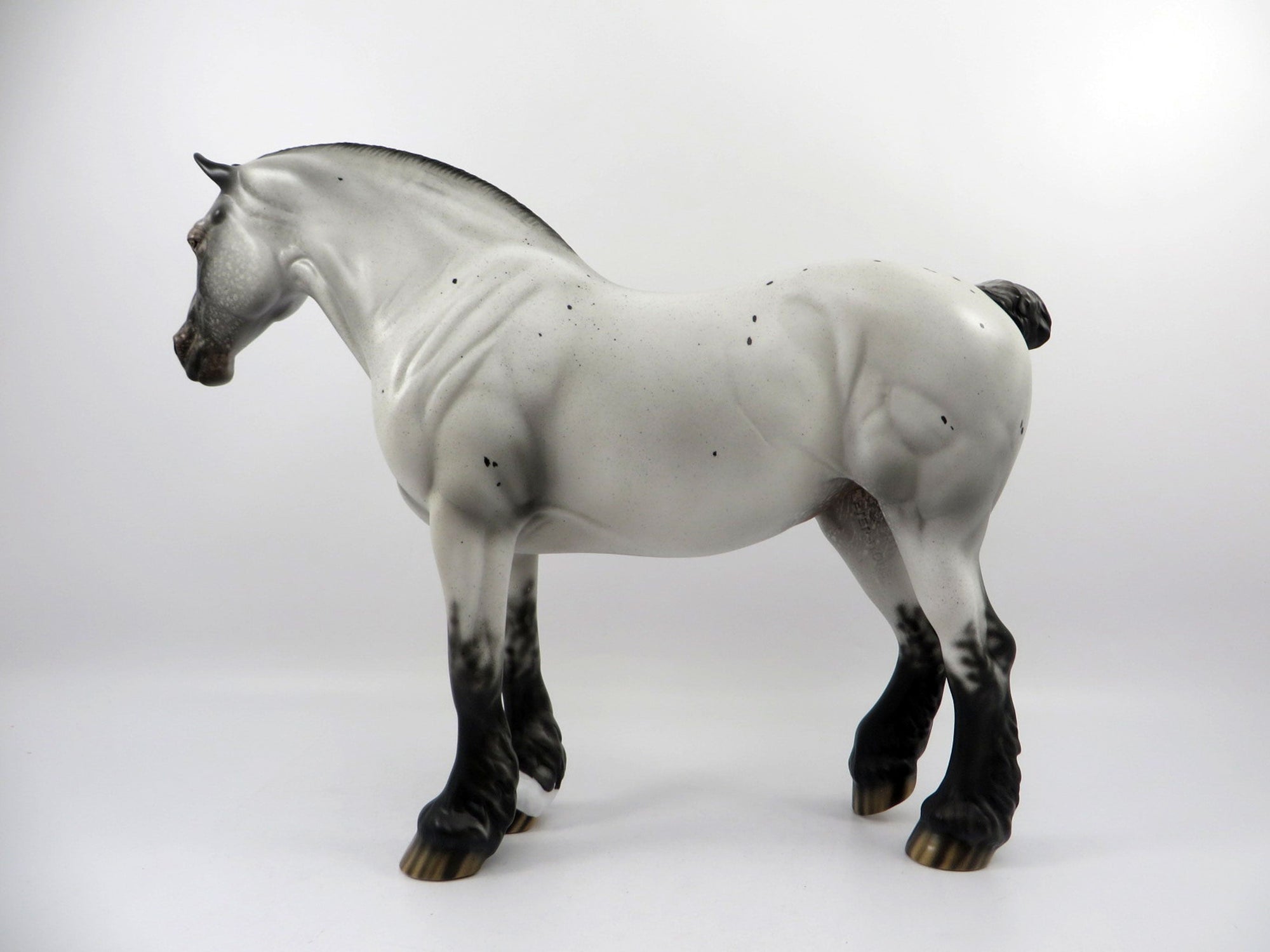 Chicken-OOAK Few Spot Appaloosa Heavy Draft Mare Bingo 3/18