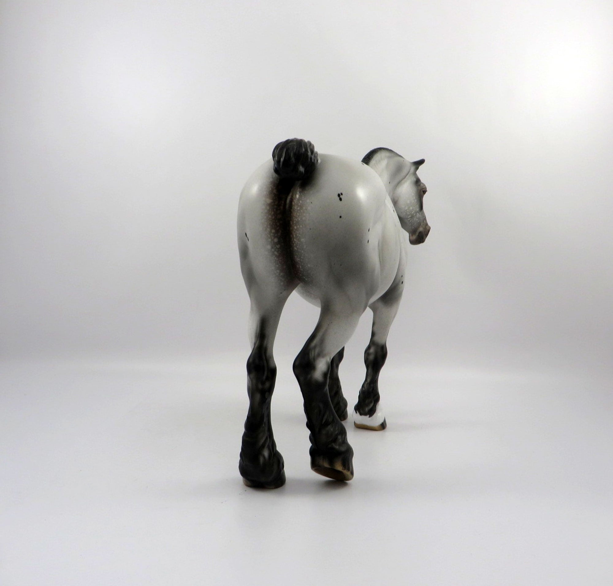 Chicken-OOAK Few Spot Appaloosa Heavy Draft Mare Bingo 3/18