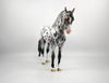 Chief-OOAK Loud Appaloosa Andalusian Painted by Dawn Quick SB21