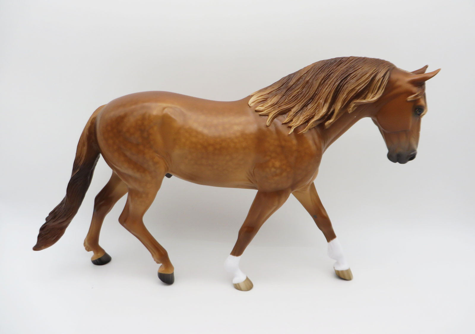 Chipper - OOAK - Dappled Chestnut Irish Draft by Sheryl Leisure - Best Offers 1/23/23