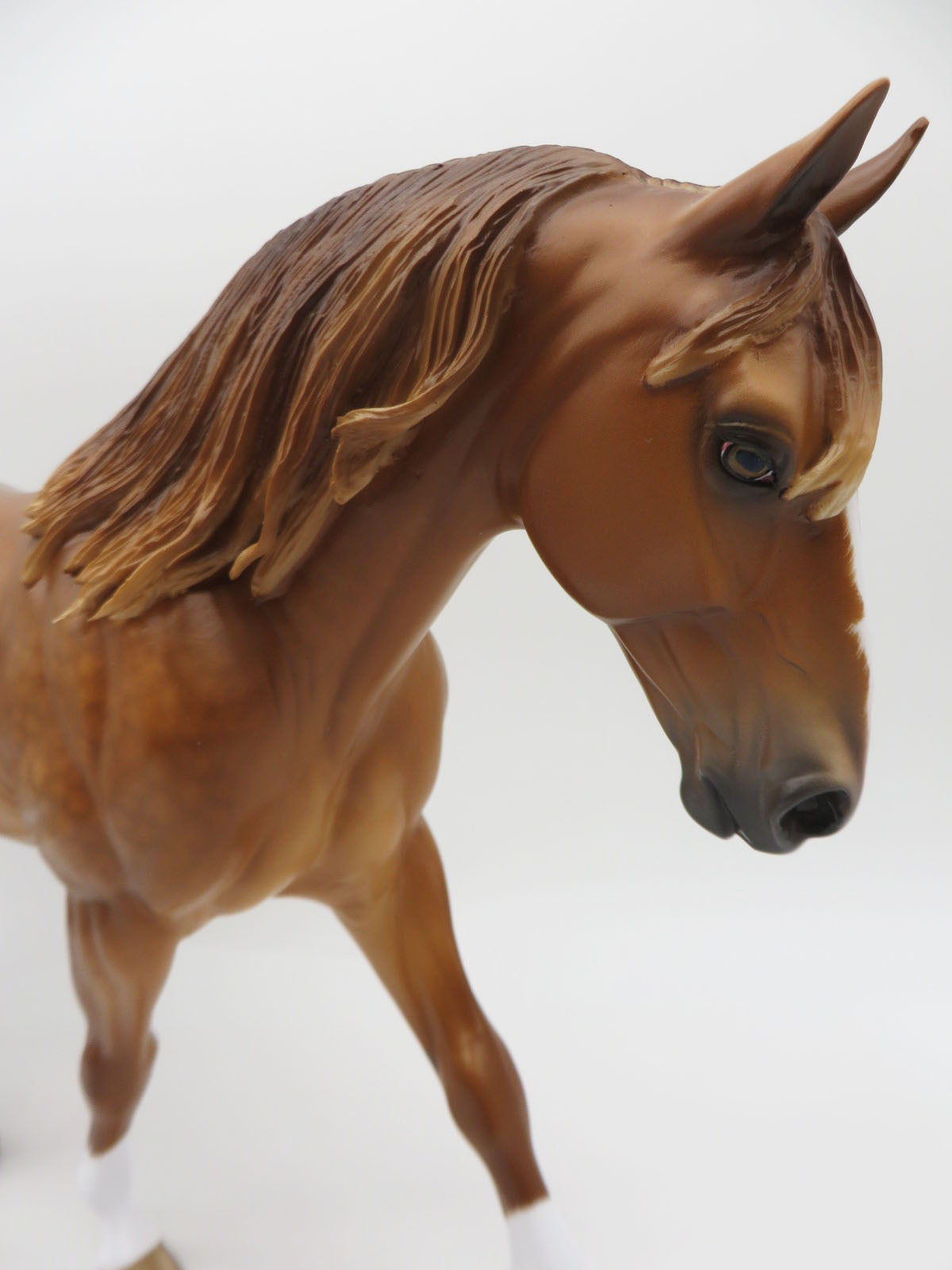 Chipper - OOAK - Dappled Chestnut Irish Draft by Sheryl Leisure - Best Offers 1/23/23