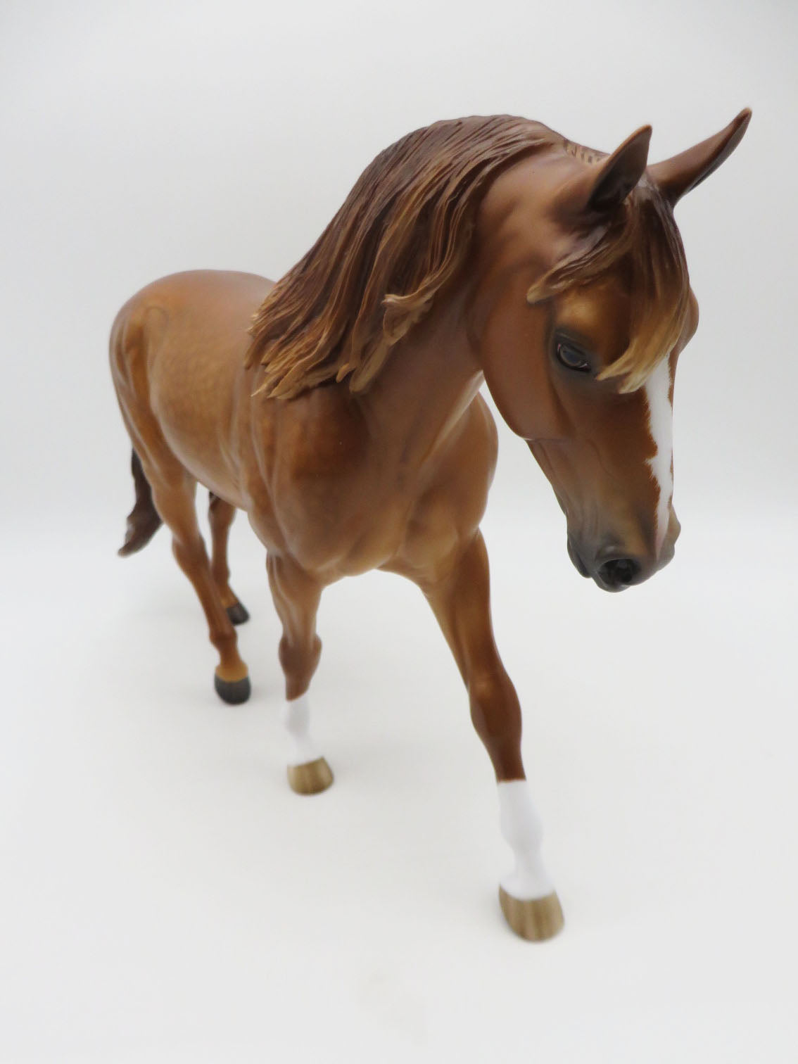 Chipper - OOAK - Dappled Chestnut Irish Draft by Sheryl Leisure - Best Offers 1/23/23