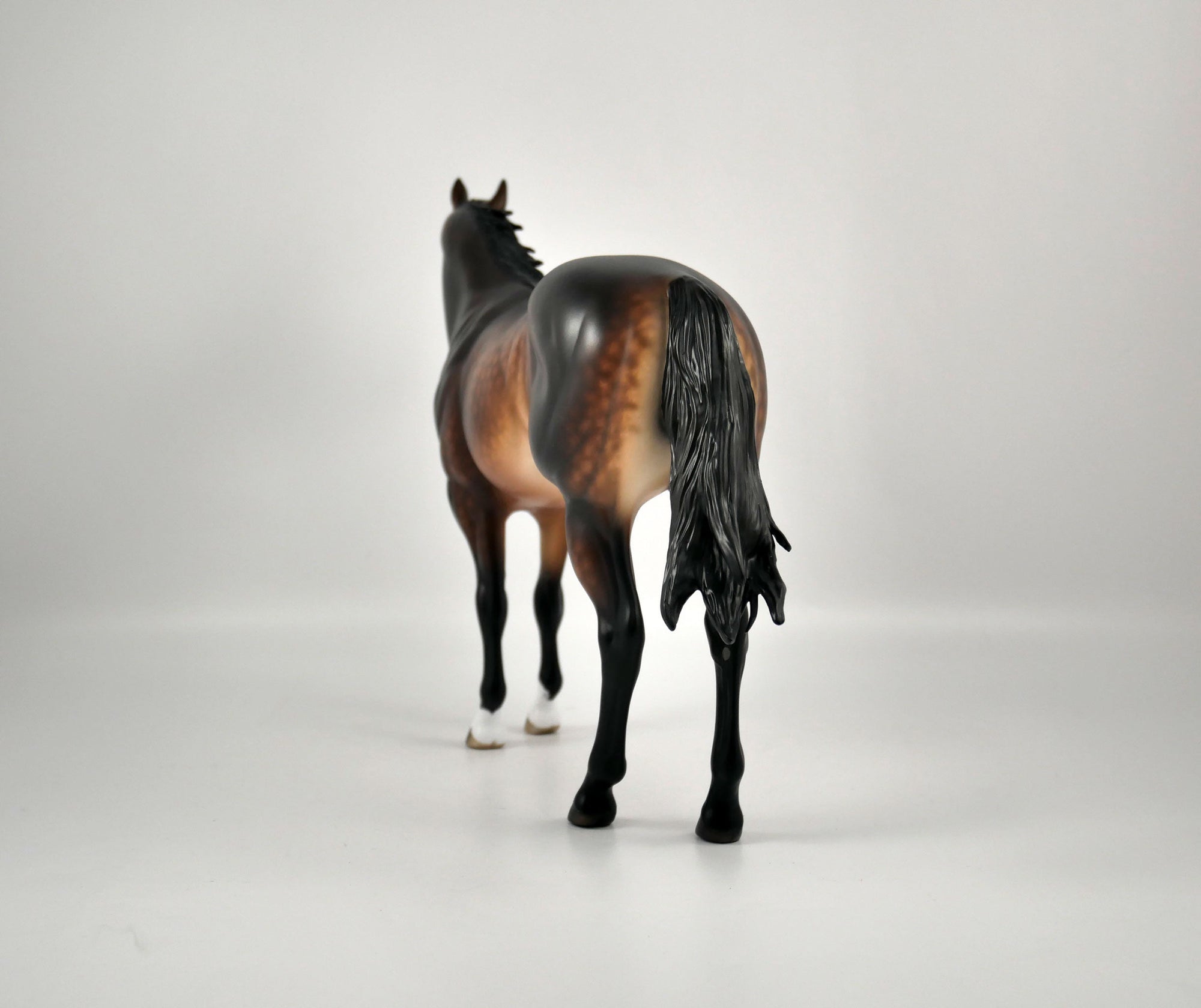 CHOCOLATE CUSTARD-OOAK DAPPLE BAY ISH BY SHERYL LEISURE 12/09/20