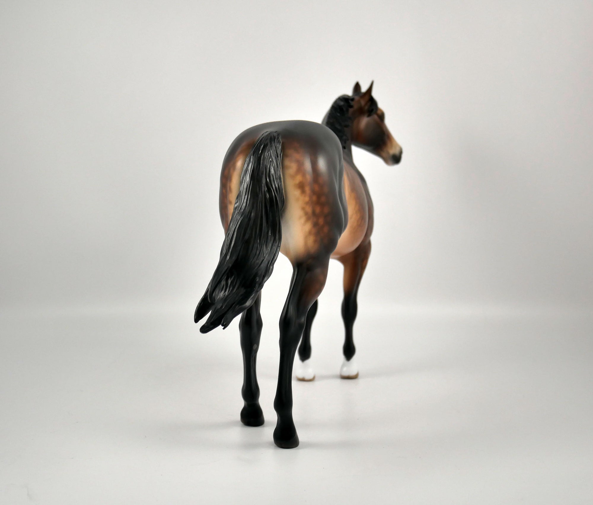 CHOCOLATE CUSTARD-OOAK DAPPLE BAY ISH BY SHERYL LEISURE 12/09/20