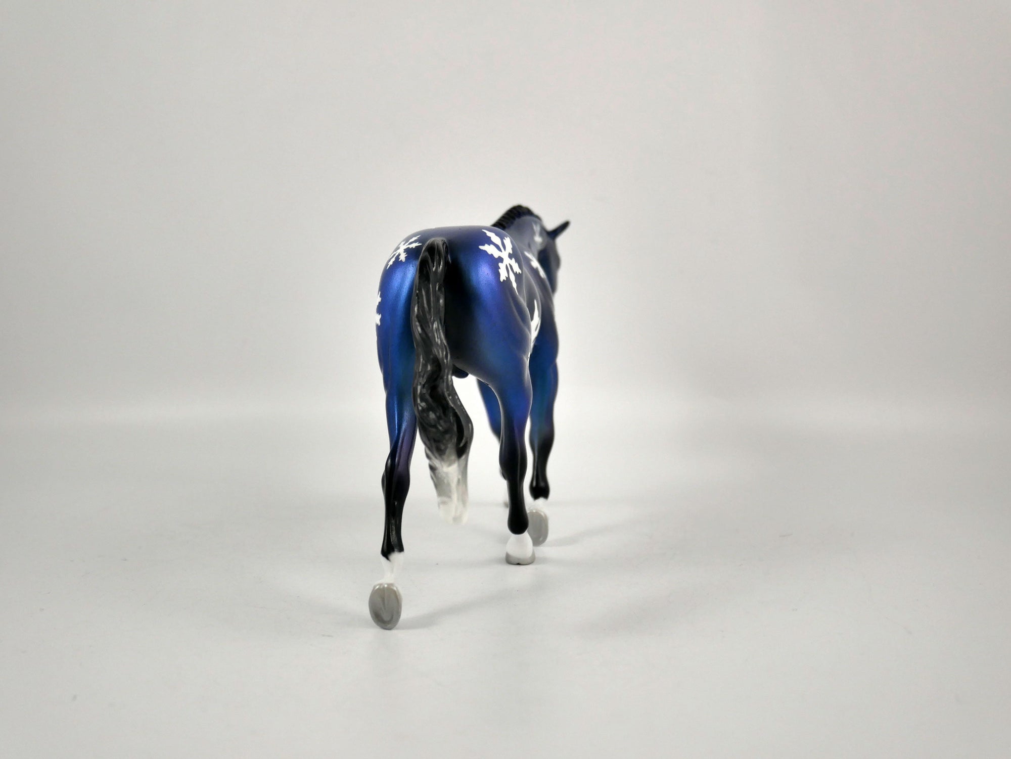 CHRISTMAS EVE-OOAK SNOWFLAKE DECORATOR WARMBLOOD PEBBLES BY ELLEN ROBBINS 12/22/20