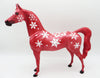 Christmas Snowflakes - OOAK - Decorator Arabian By Dawn Quick- Christmas Tails 2022 - CT22