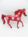 Christmas Tunes - OOAK - Decorator Arabian Mare By Dawn Quick- Christmas Tails 2022 - CT22