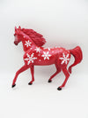 Christmas Tunes - OOAK - Decorator Arabian Mare By Dawn Quick- Christmas Tails 2022 - CT22