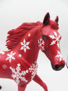 Christmas Tunes - OOAK - Decorator Arabian Mare By Dawn Quick- Christmas Tails 2022 - CT22