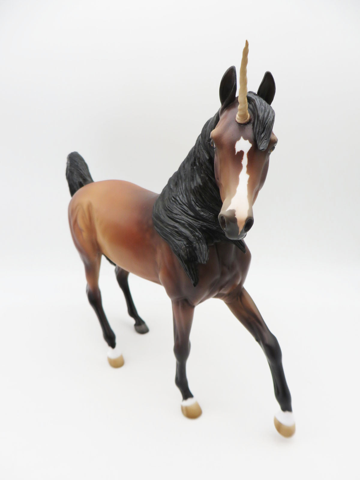 Christmas Wish - OOAK - Buckskin Unicorn Arabian Mare By Jess Hamill - CT22