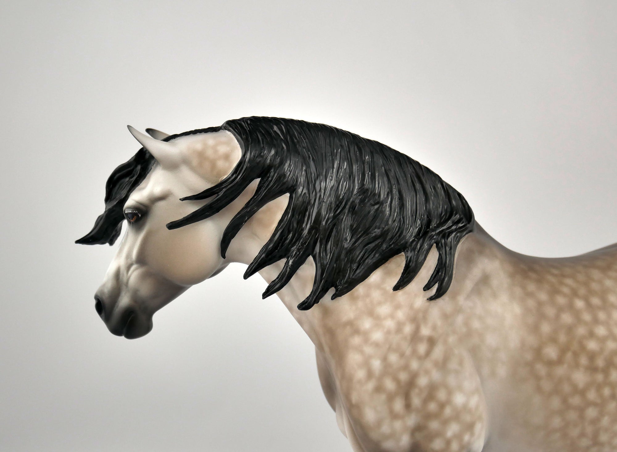 Cindy Lou Who-OOAK Dapple Grey Heavy Draft Mare By Sheryl Leisure 2/15/20