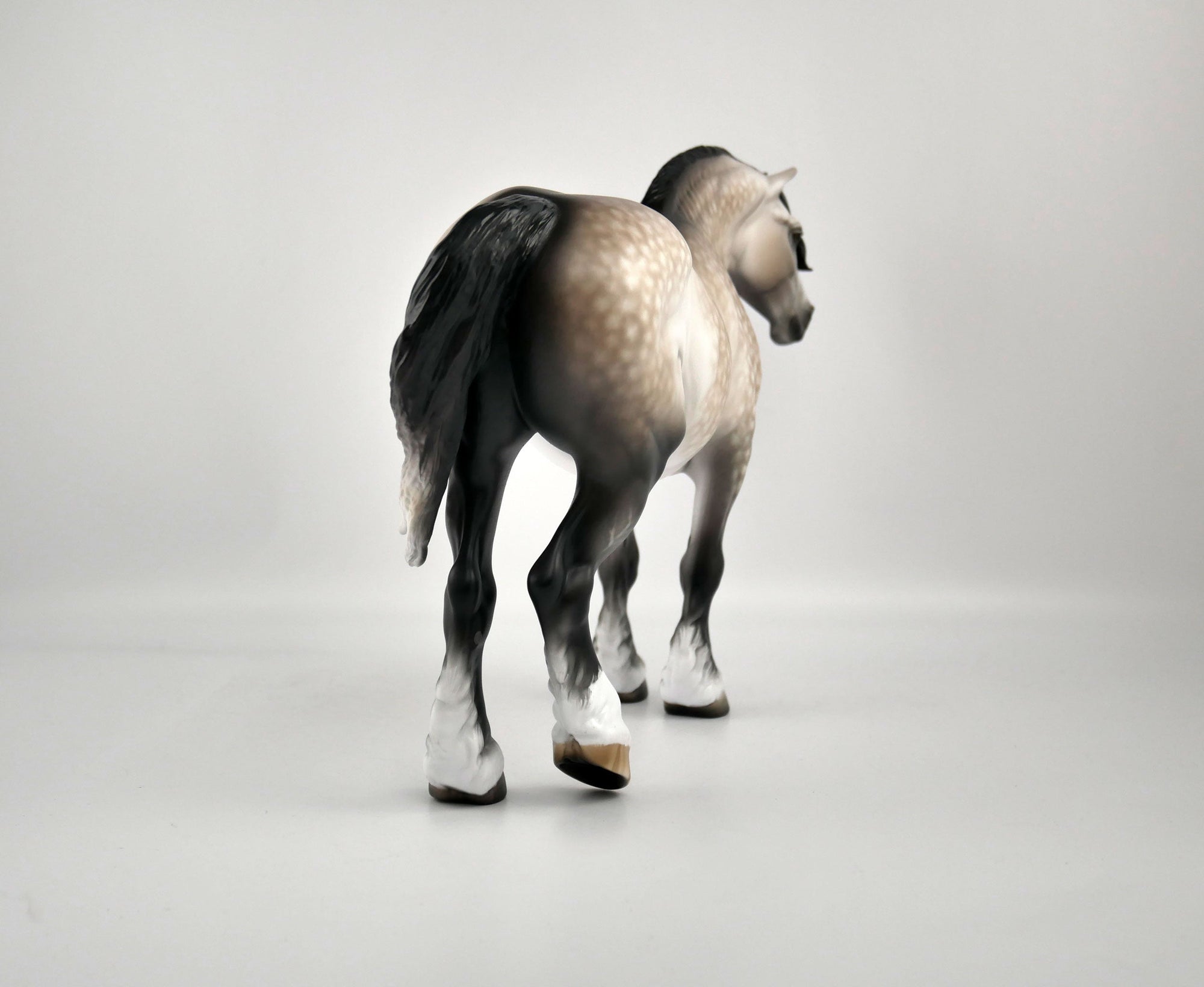 Cindy Lou Who-OOAK Dapple Grey Heavy Draft Mare By Sheryl Leisure 2/15/20