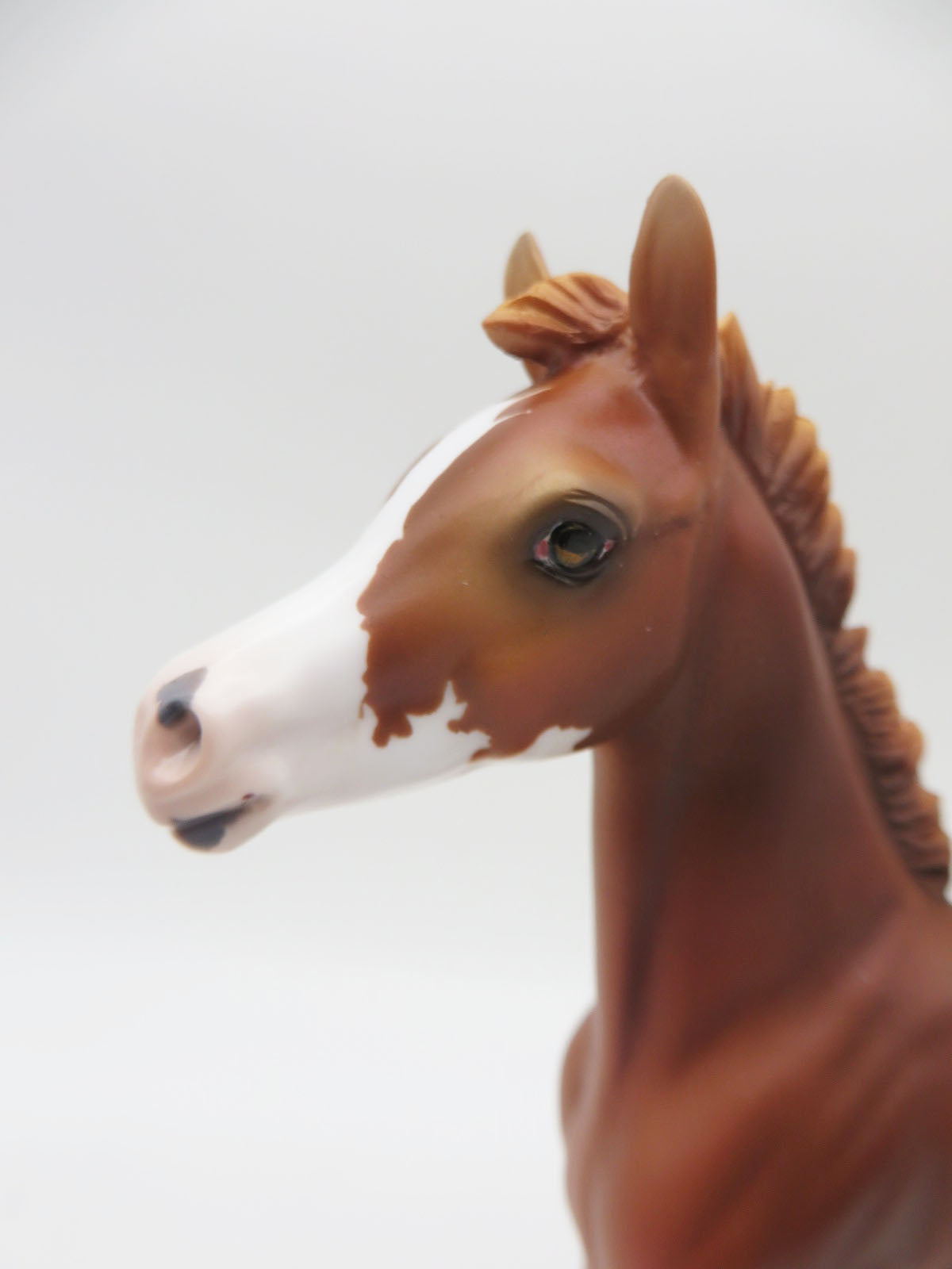 Cinnamon Twist - LE 15 - Customized Chestnut Arab Foal by Ashley Palmer - Christmas Tails 2022 - CT22