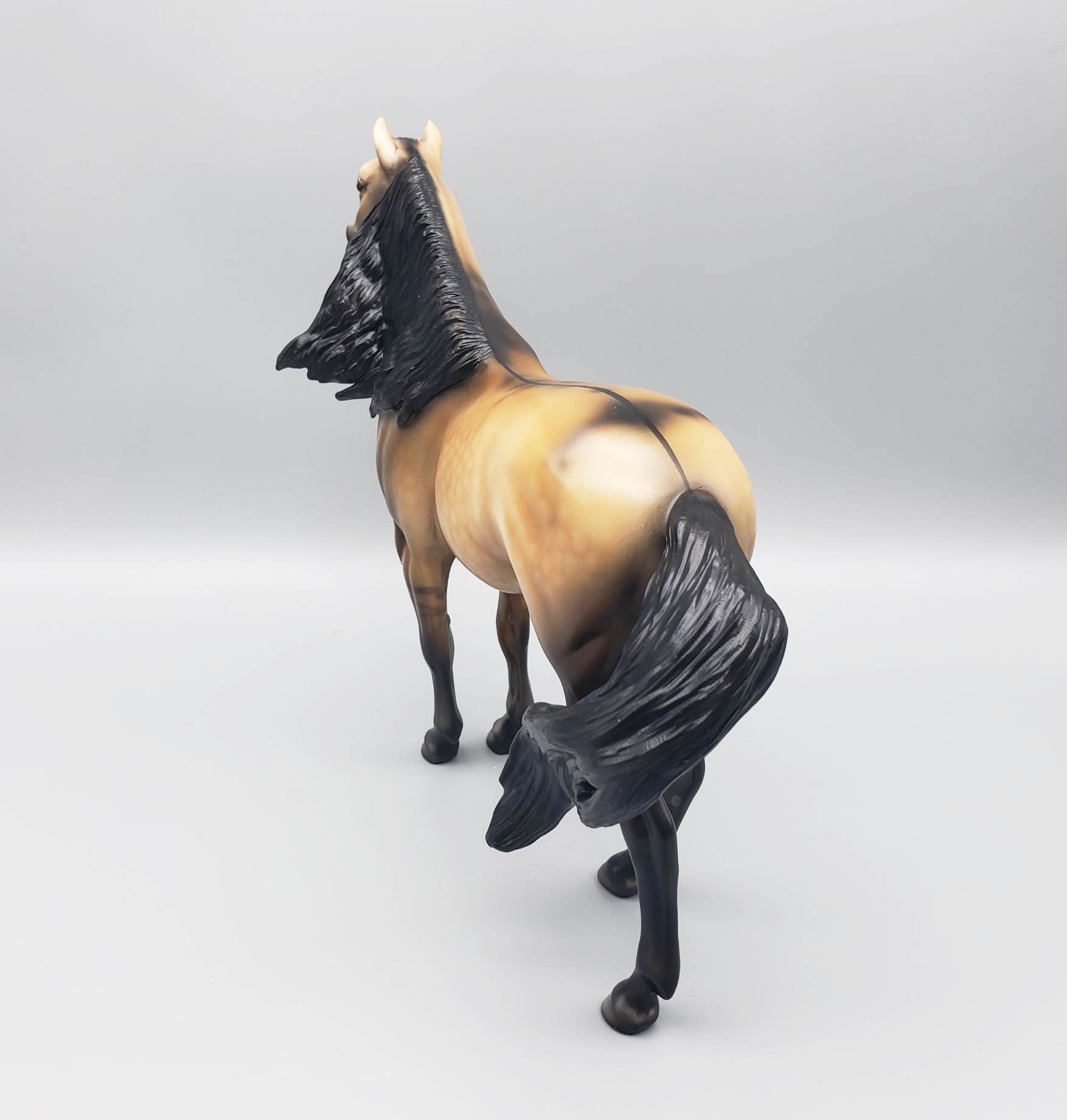 Cisco - OOAK - Custom Dun Mustang by Dawn Quick EQ23