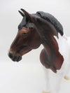 Claire OOAK Bay Tobiano Heavy Draft By Angela Marleau SHCF23