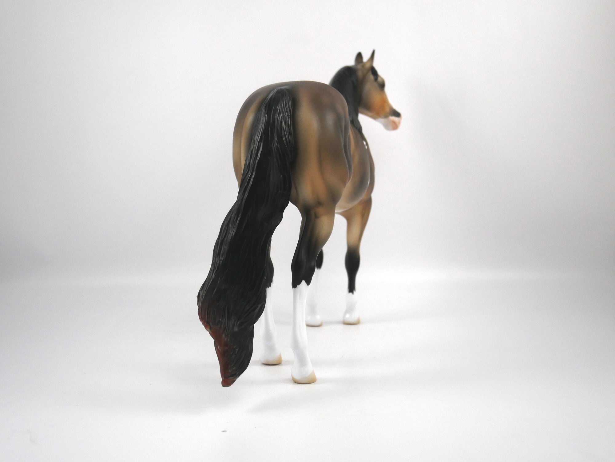 Clint-OOAK Buckskin ISH Paint by Ellen 1/29/21
