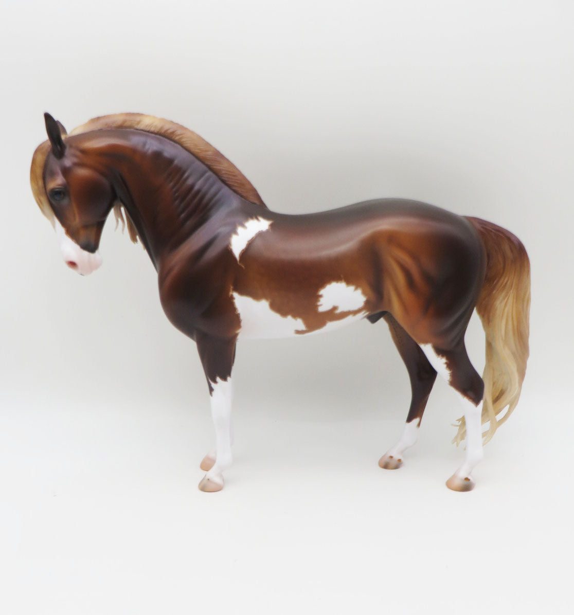 Collins - OOAK Dapple Liver Chestnut Andalusian By Caroline Boydston 11/21/22
