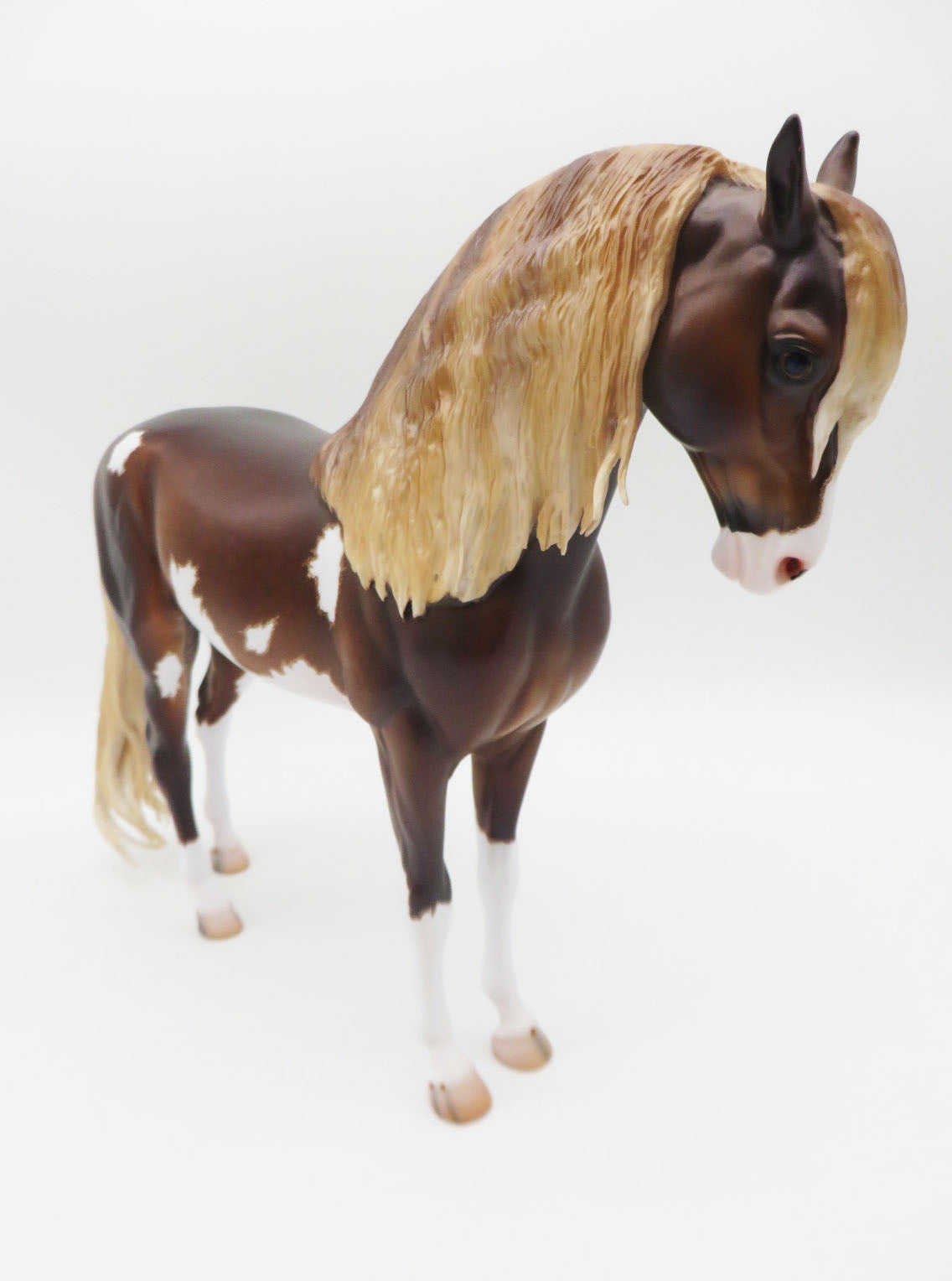 Collins - OOAK Dapple Liver Chestnut Andalusian By Caroline Boydston 11/21/22