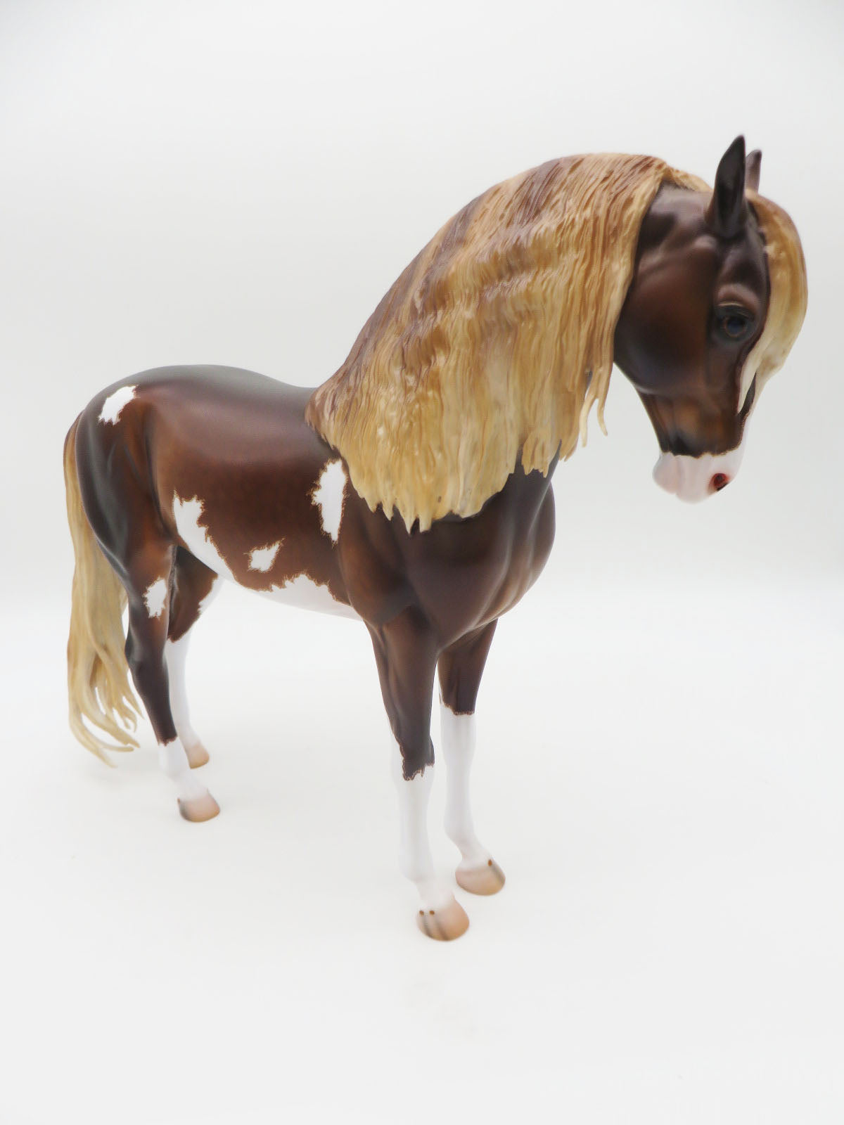 Collins - OOAK Dapple Liver Chestnut Andalusian By Caroline Boydston 11/21/22