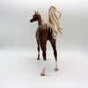 Columbia-OOAK Chestnut Arabian  Painted By Caroline Boydston