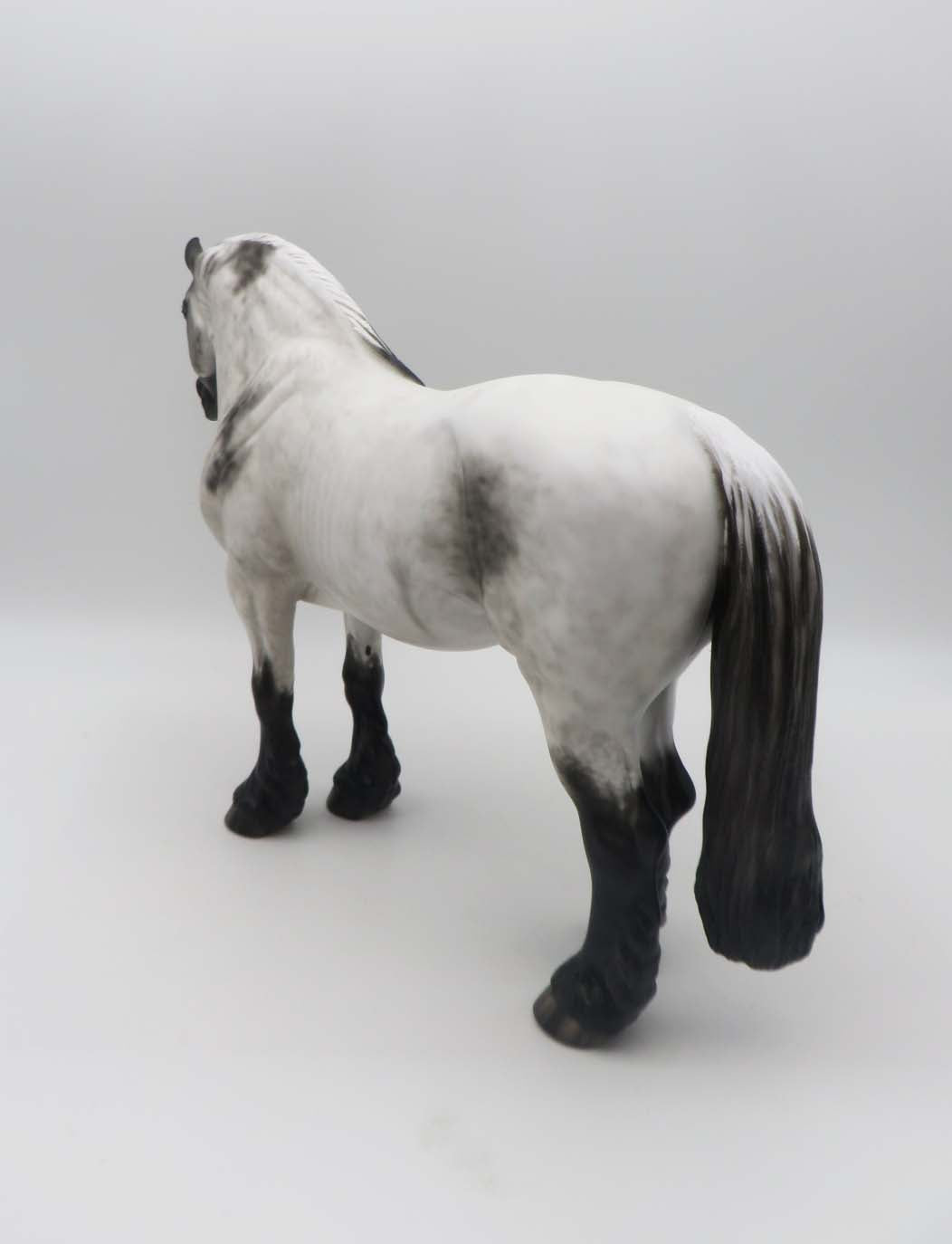 Columbia - OOAK - Black Roan Heavy Draft Mare By Sheryl Leisure - Best Offer 4/17/23