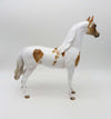 Company Man - OOAK - Dappled Chestnut Pinto Arabian by Julie Keim - SHCF23