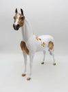 Company Man - OOAK - Dappled Chestnut Pinto Arabian by Julie Keim - SHCF23
