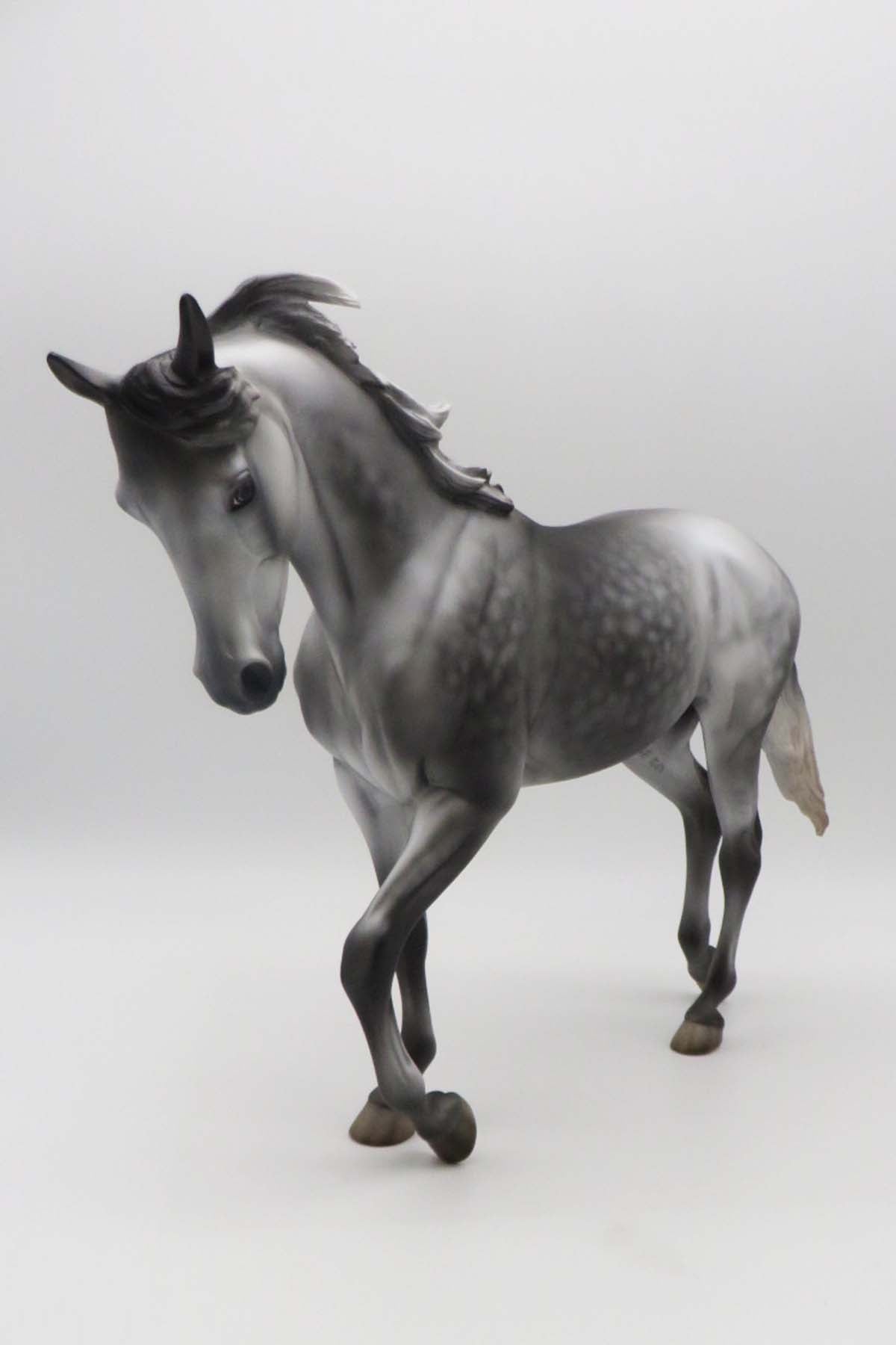 Congo-OOAK Dapple Grey Thoroughbred By Jess Hamill P&amp;C 23