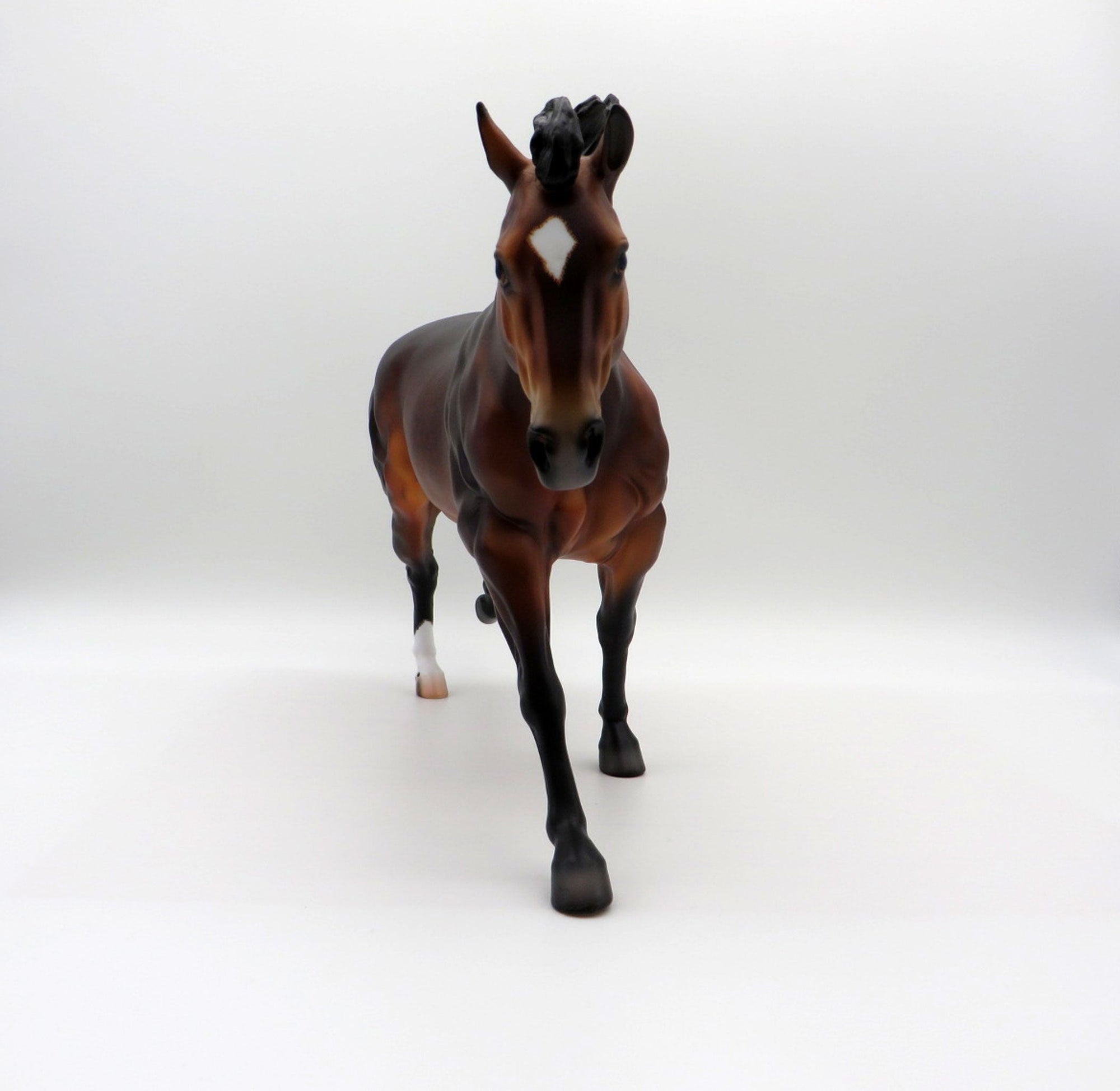 Congo-OOAK Bay Running Stock Horse By Caroline Boydston 4/5/21
