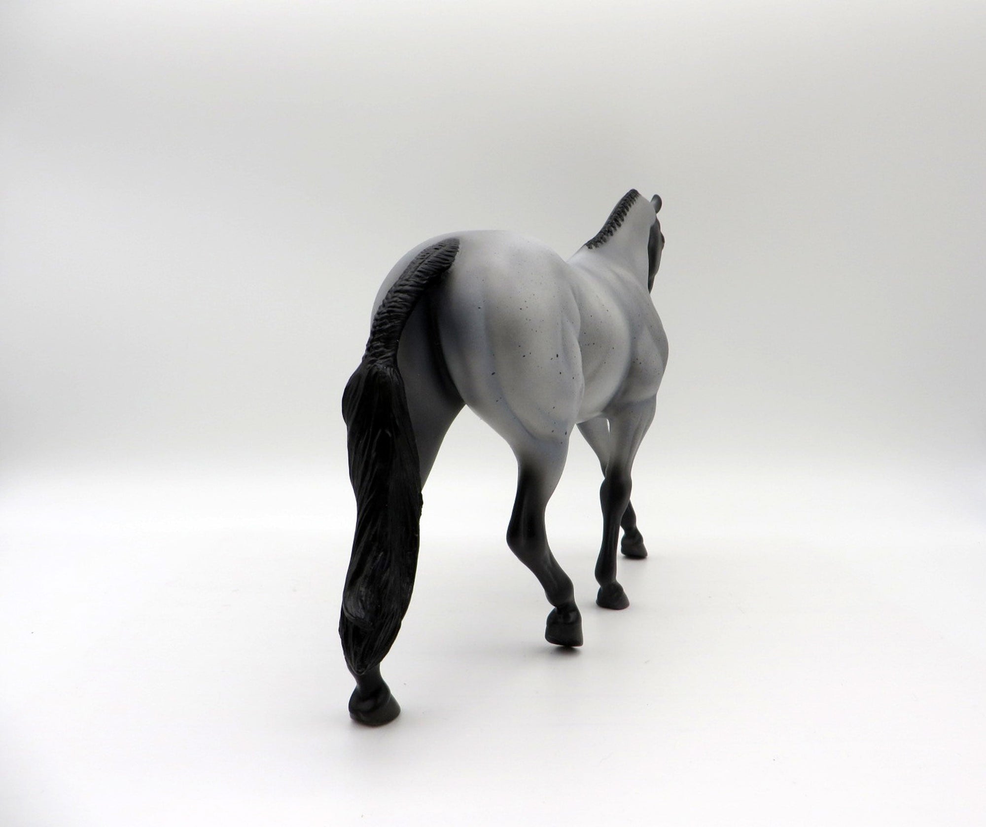 Conner-OOAK Blue Roan Pony Painted By Ellen Robbins  5/28/21