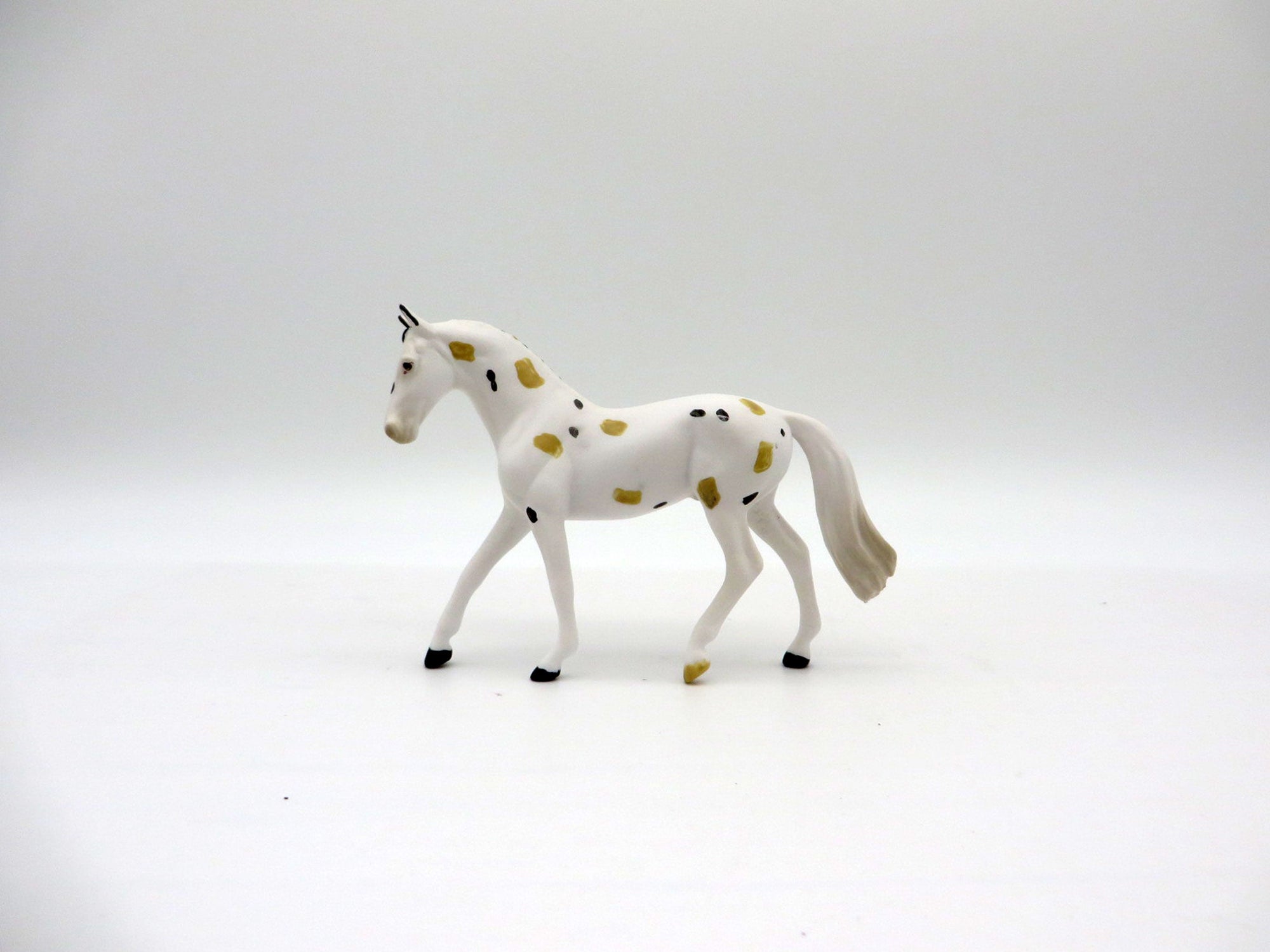 Cookie Dough-OOAK Warmblood Chip Painted By Ellen Robbins  NICM-7/23/21