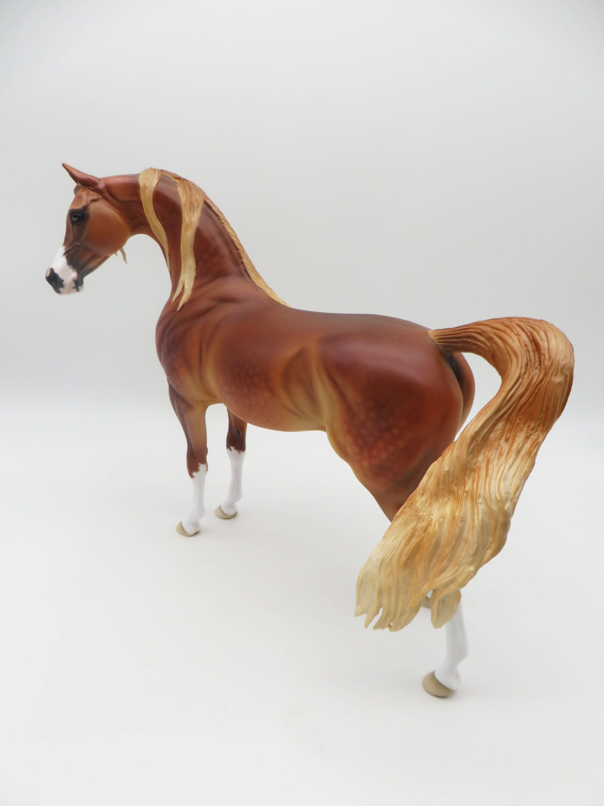 Cool Fire - OOAK - Flaxen Chestnut Arabian Stallion by Ellen Robbins - Best Offers 2/12/23 P&amp;C 23