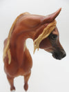 Cool Fire - OOAK - Flaxen Chestnut Arabian Stallion by Ellen Robbins - Best Offers 2/12/23 P&amp;C 23