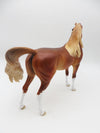 Cool Fire - OOAK - Flaxen Chestnut Arabian Stallion by Ellen Robbins - Best Offers 2/12/23 P&amp;C 23